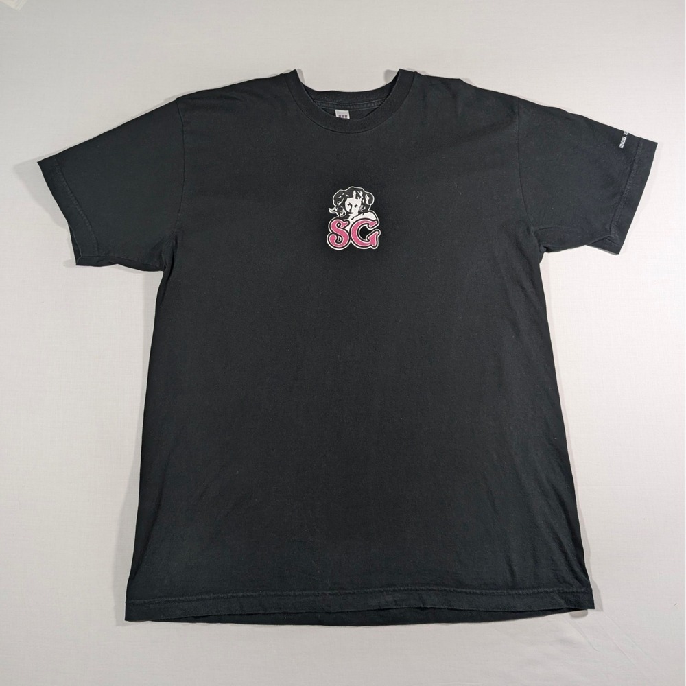 Vintage‎ SuicideGirls SG T-Shirt Mens Large Black American Apparel Short Sleeve